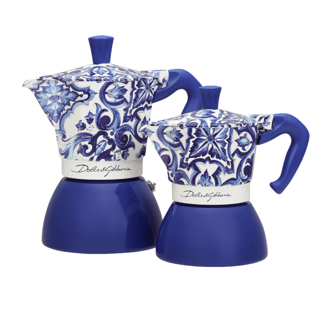 Bialetti X Dolce&Gabbana Blue Mediterranean Moka Induction