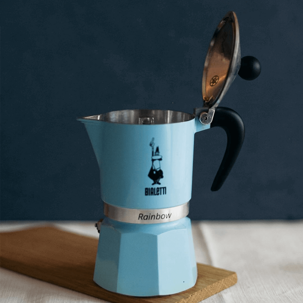 Bialetti pale blue moka express