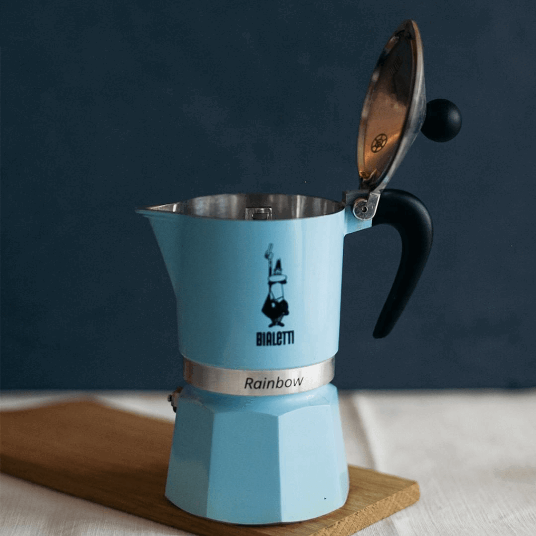 Bialetti pale blue moka express