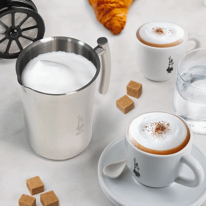 bialetti milk frother and cappuccino