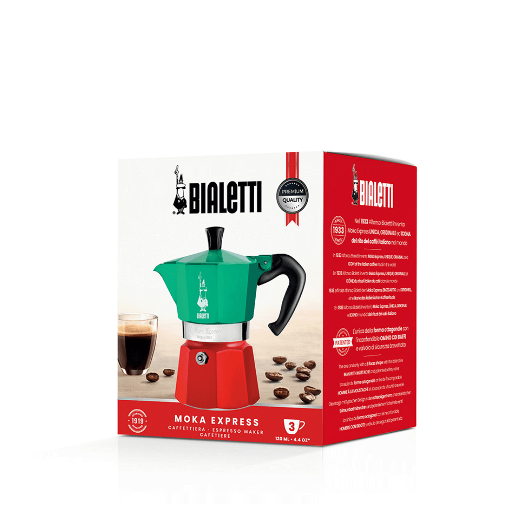 Bialetti Moka Express Italia collection packaging
