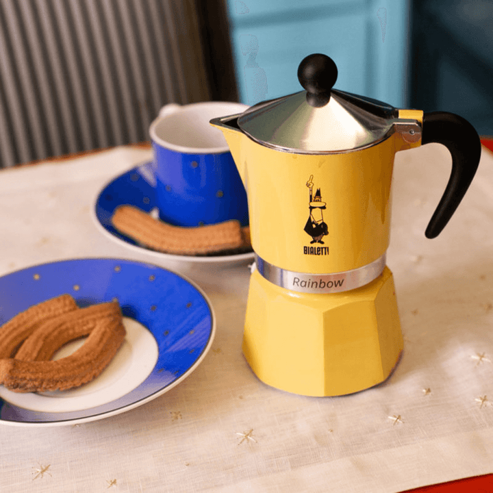 Bialetti yellow moka express