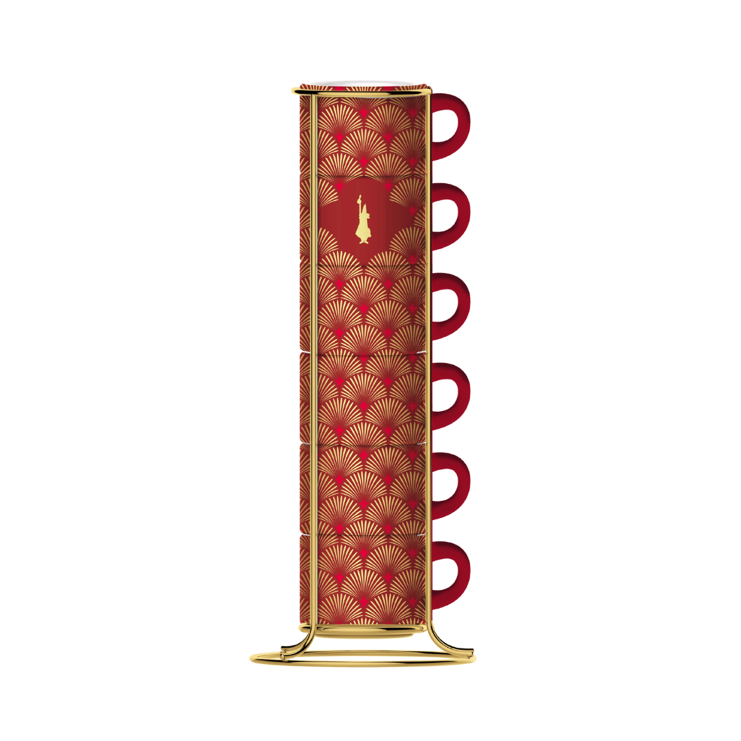 Bialetti Stackable Espresso Cups - Deco Glamour Collection