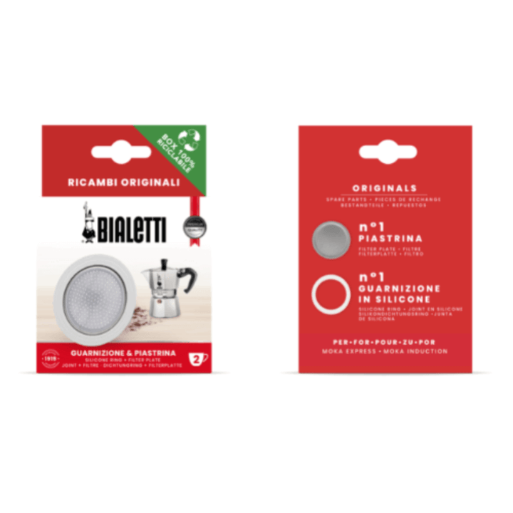 Gasket & Filter - Bialetti Moka/Dama
