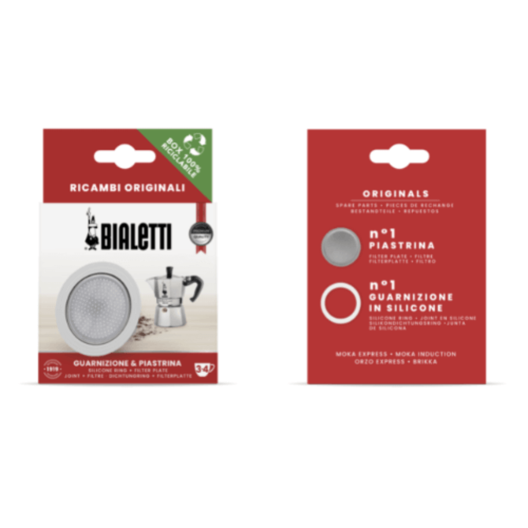 Gasket & Filter - Bialetti Moka/Dama
