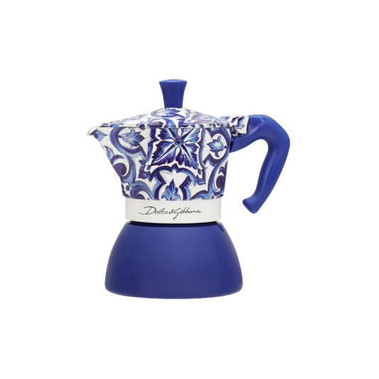 Bialetti X Dolce&Gabbana Blu Mediterraneo Moka Induction (6 Cup)