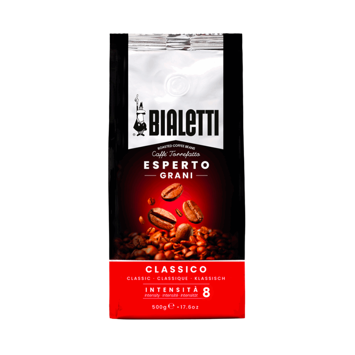 Bialetti Whole Bean Coffee Packaging Red