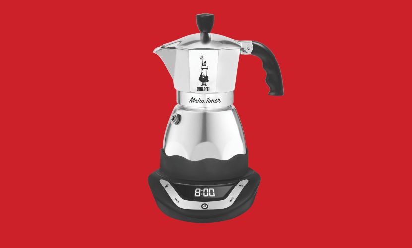Bialetti Moka Timer Electric Coffee Maker (UK Plug)