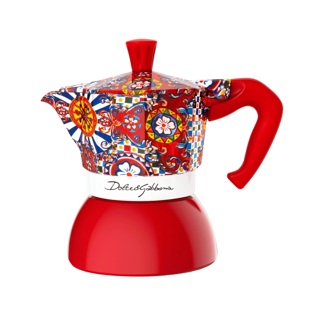 Bialetti X Dolce&Gabbana Moka Induction (2 Cup)