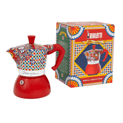 Bialetti X Dolce&Gabbana Moka Induction (4 Cup)