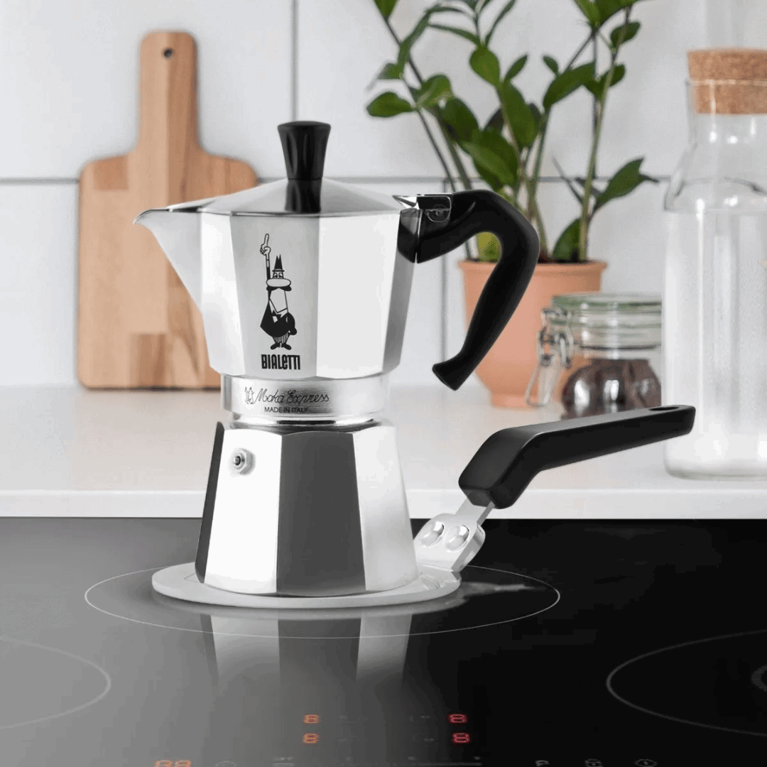 moka express induction plate