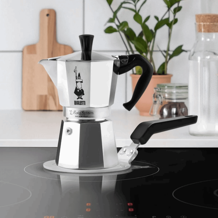 moka express induction plate