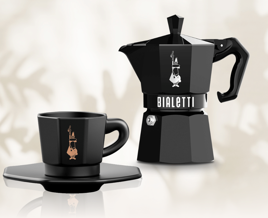 Bialetti White Moka Espresso Cups Set of 4 Bialetti Brew Italia
