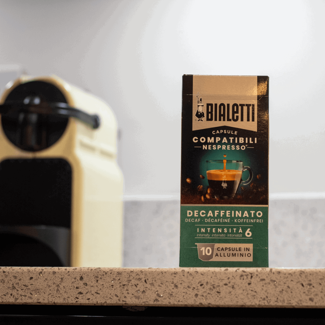 decaf coffee pods