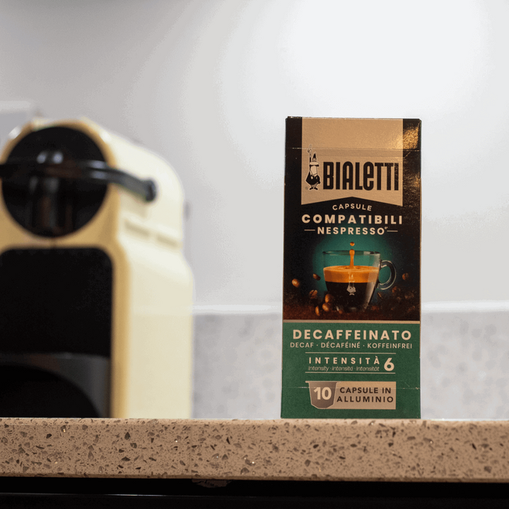 decaf coffee pods
