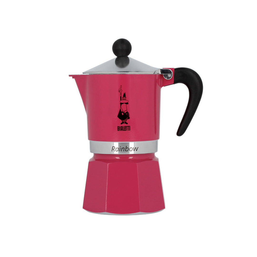 Pink Bialetti coffee maker