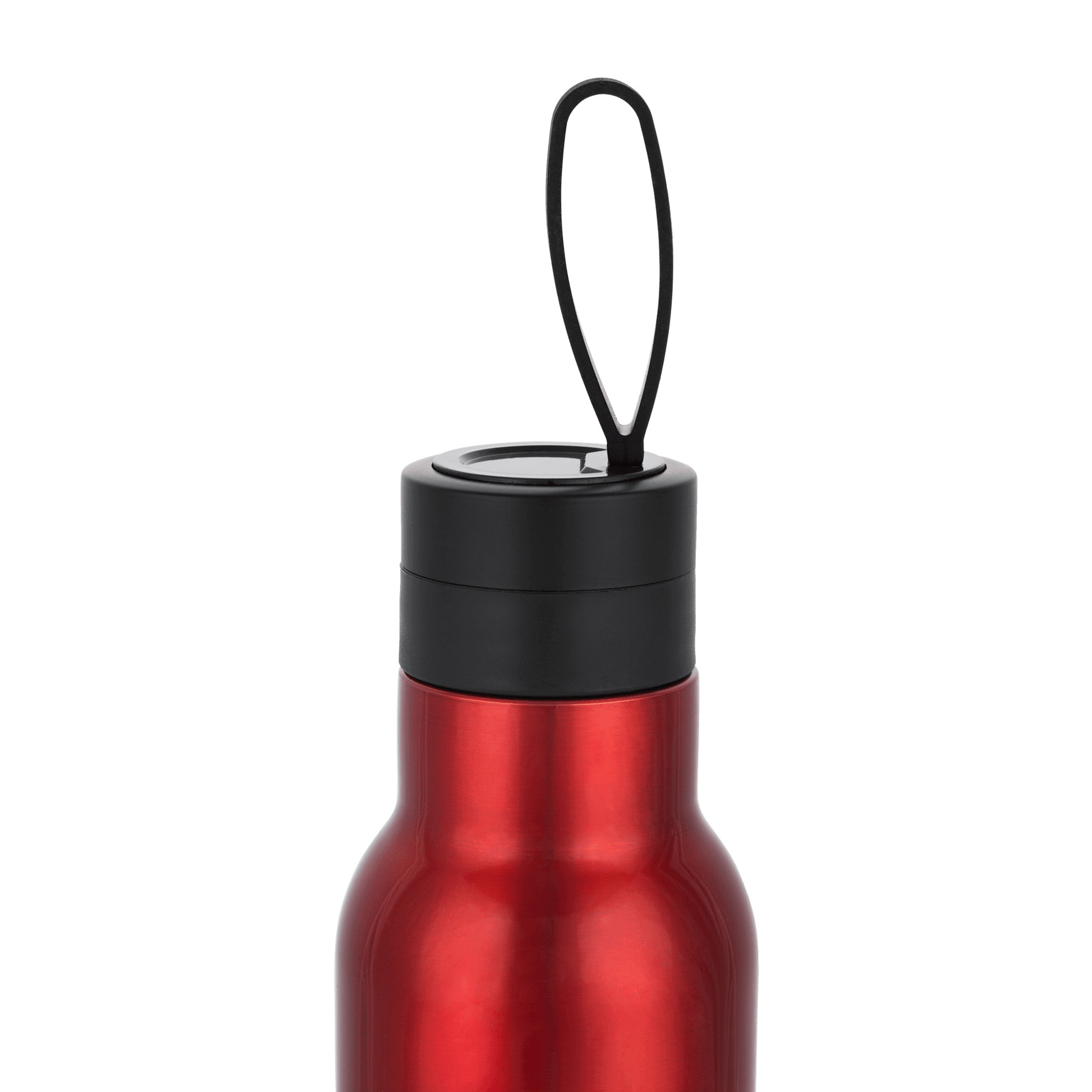 safe and secure no leak lid on bialetti drinks bottle red