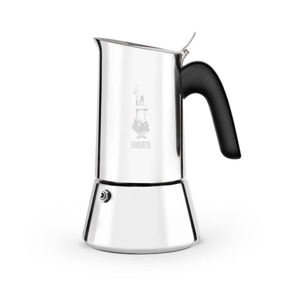 Bialetti Venus stainless steel induction stovetop coffee maker free UK delivery over £30