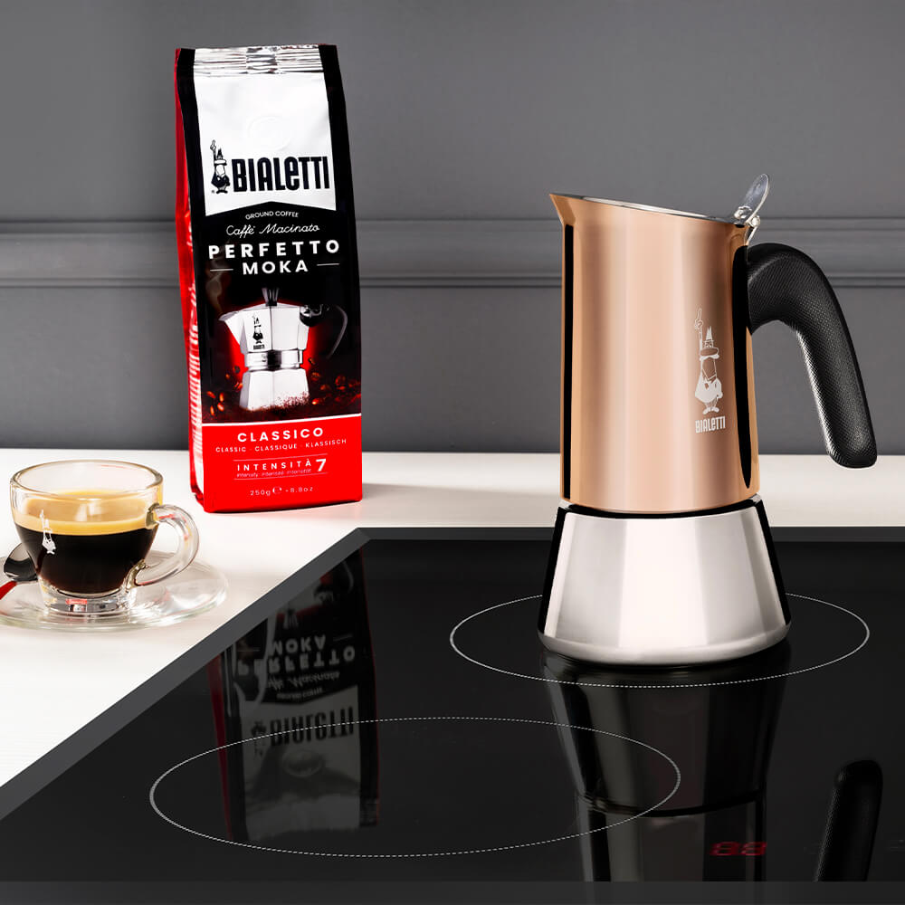 Bialetti Venus Moka Pot Stainless Steel Coffee Maker, Original Bialetti  Espresso Maker 2-4-6-10 Cup Kitchen Drip Stove Gas Brew - AliExpress